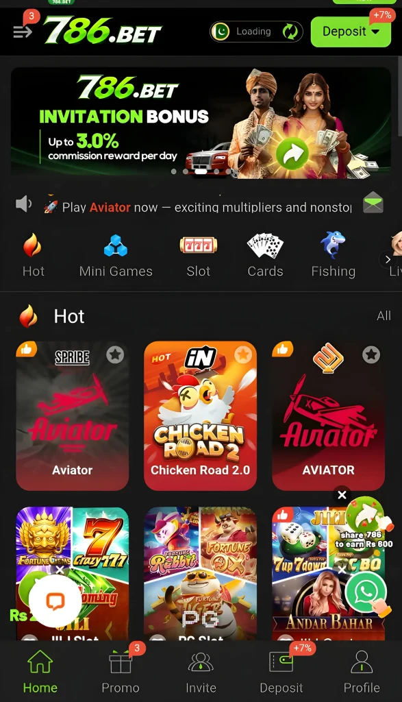 786 BET Game